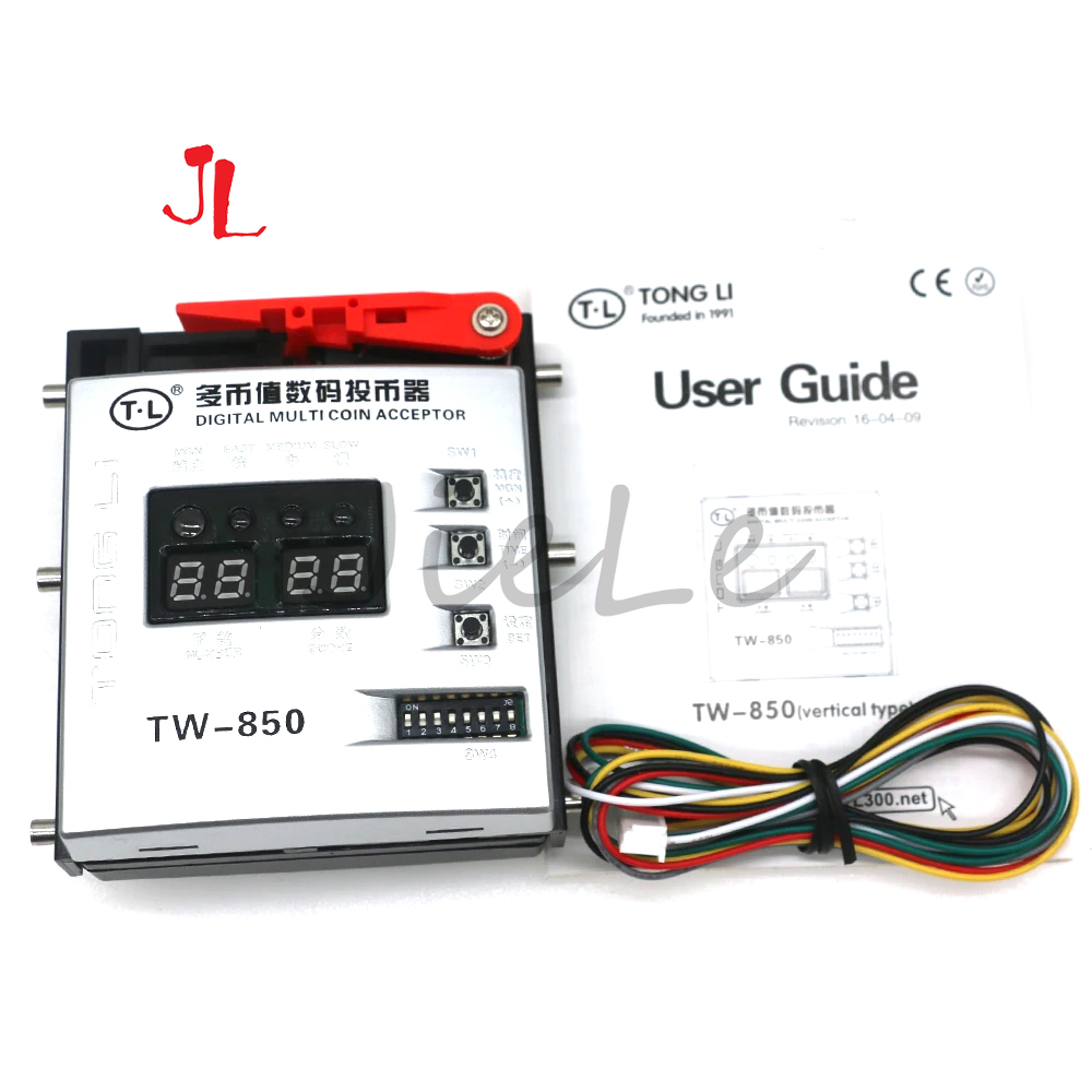 Vending Arcade Games - TL TW-850 Multi Coin Acceptor, 5