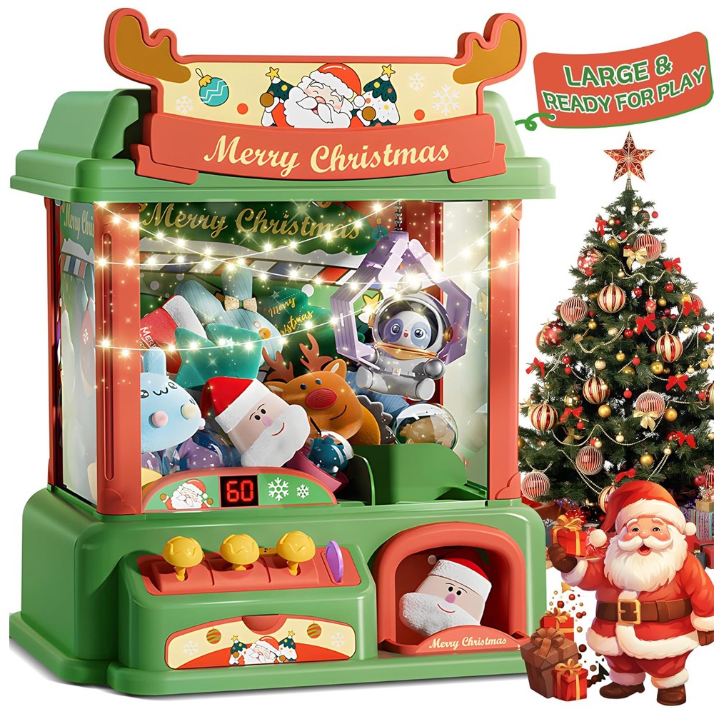 Christmas Claw Machine For Kid - Vending Arcade Games ulasan dan harga