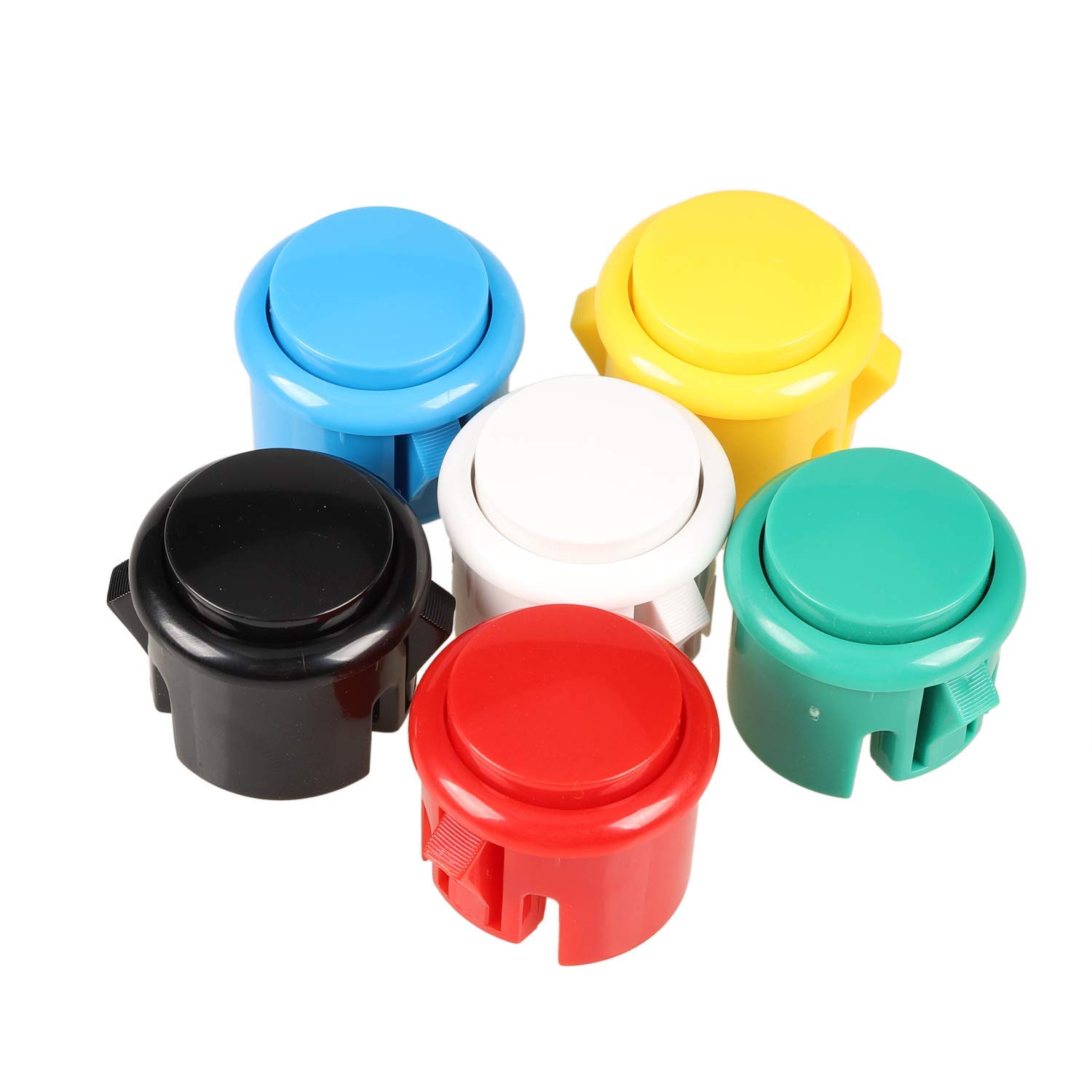 100 pcs Arcade buttons 30mm 24 - Joystick Arcade Parts ulasan dan harga