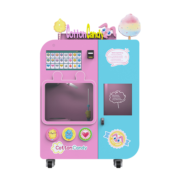 Customized Automatic Cotton Ca - Candy Vending Machine ulasan dan harga
