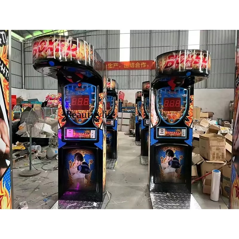 HR Coin-Operated Punch Boxing  - Arcade Games & Vending Llc ulasan dan harga