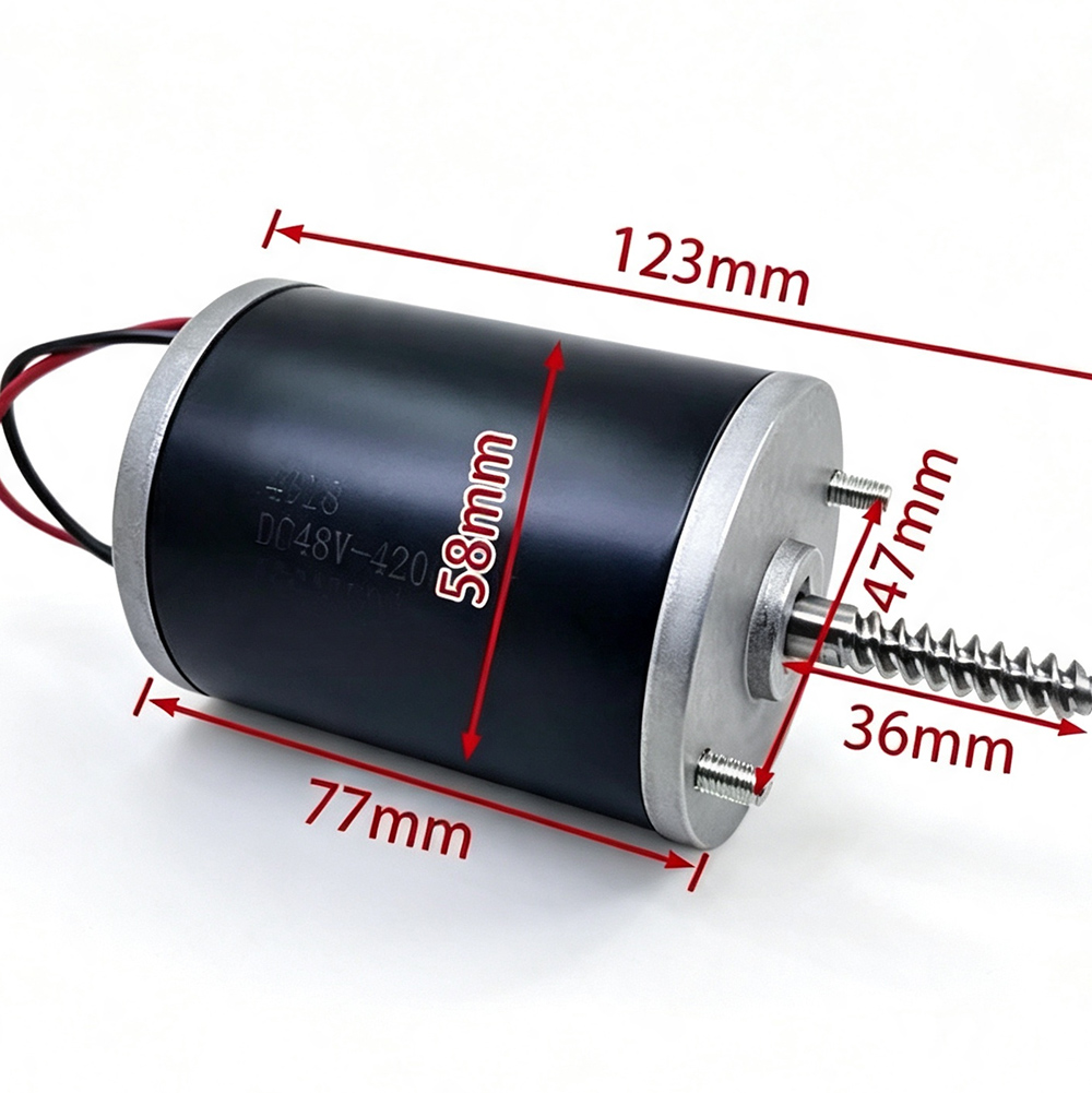 48V High Speed DC Motor 2500-4 - Crane Claw Motor ulasan dan harga