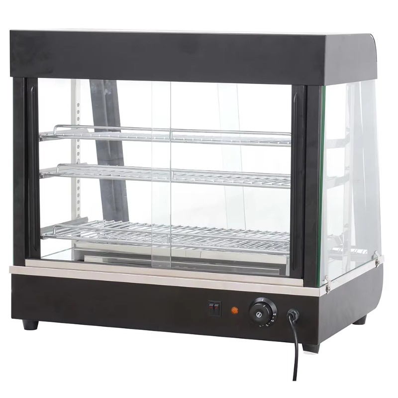 Commercial Insulated Stainless - Glass Cabinet Display ulasan dan harga