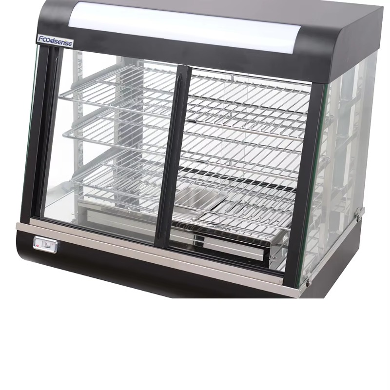 Commercial Insulated Stainless - Glass Cabinet Display ulasan dan harga