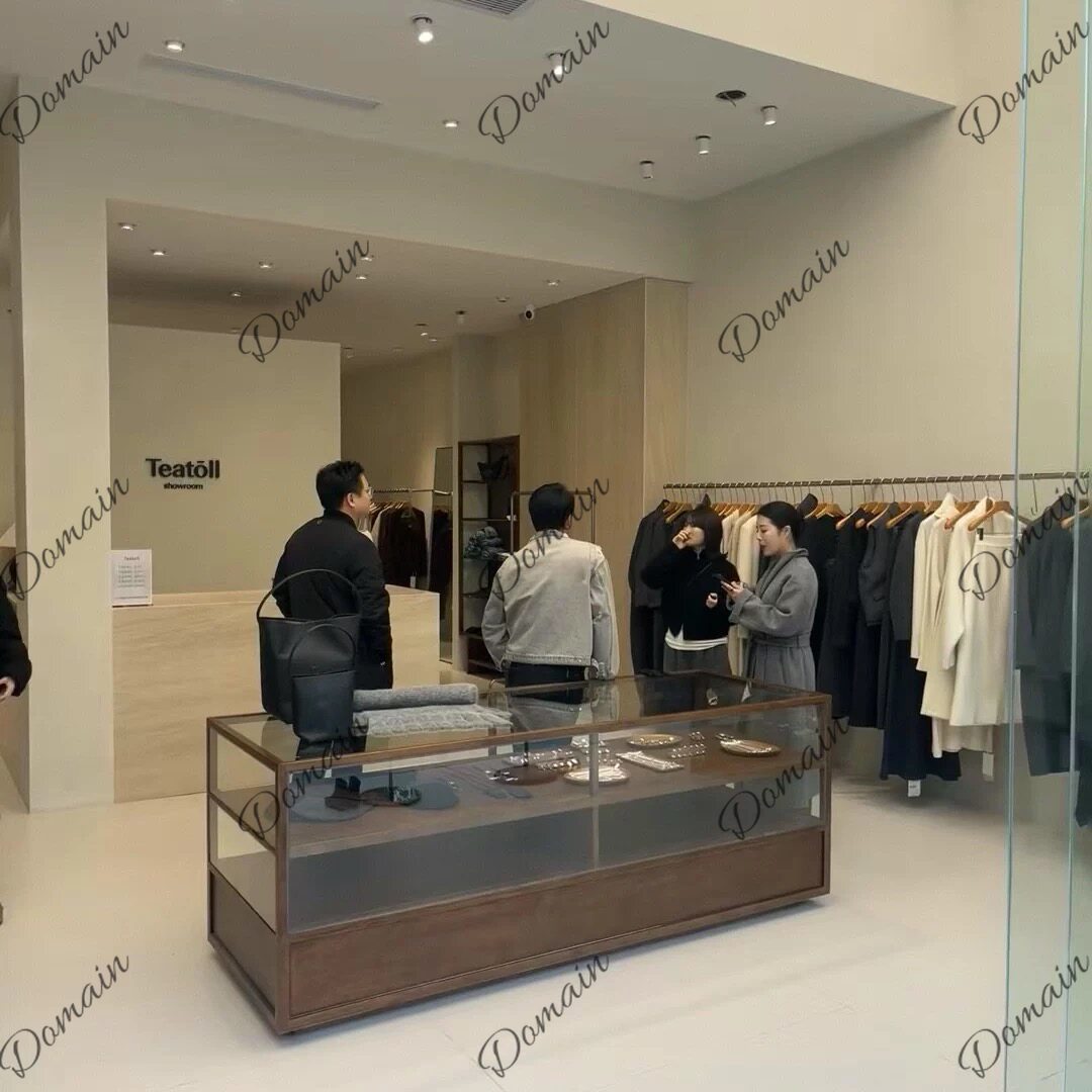 Clothing store display cabinet - Glass Cabinet Display ulasan dan harga