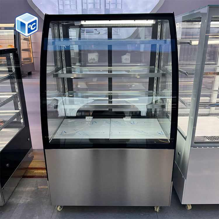 2 Tier Commercial Cake Display - Glass Cabinet Display ulasan dan harga