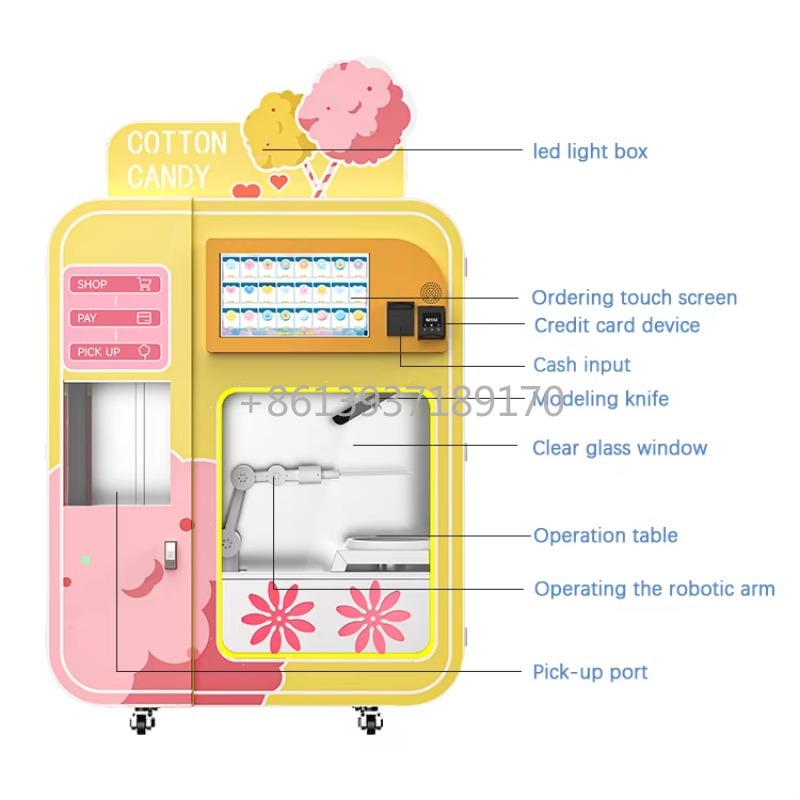 2025 Fully Automatic Coin-oper - Candy Vending Machine ulasan dan harga
