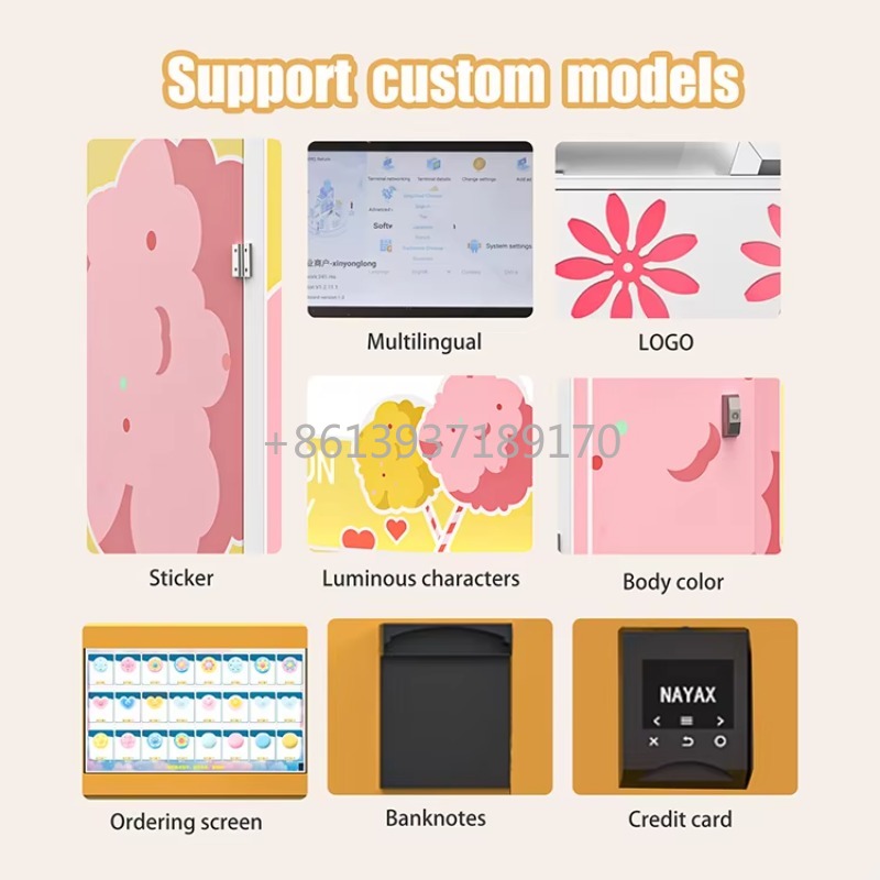2025 Fully Automatic Coin-oper - Candy Vending Machine ulasan dan harga
