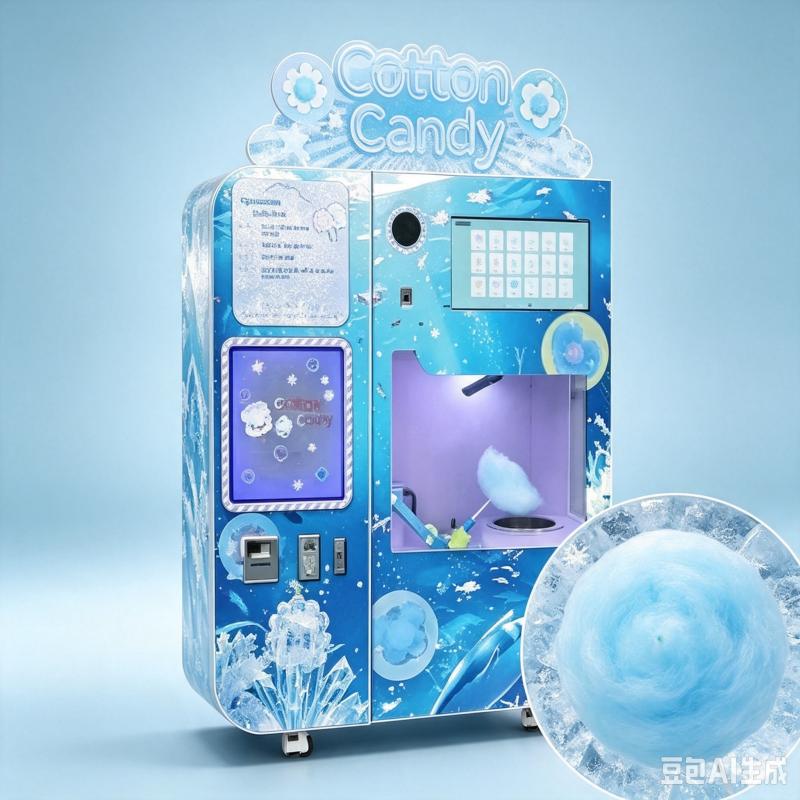 Customized Automatic Cotton Ca - Candy Floss Machine ulasan dan harga