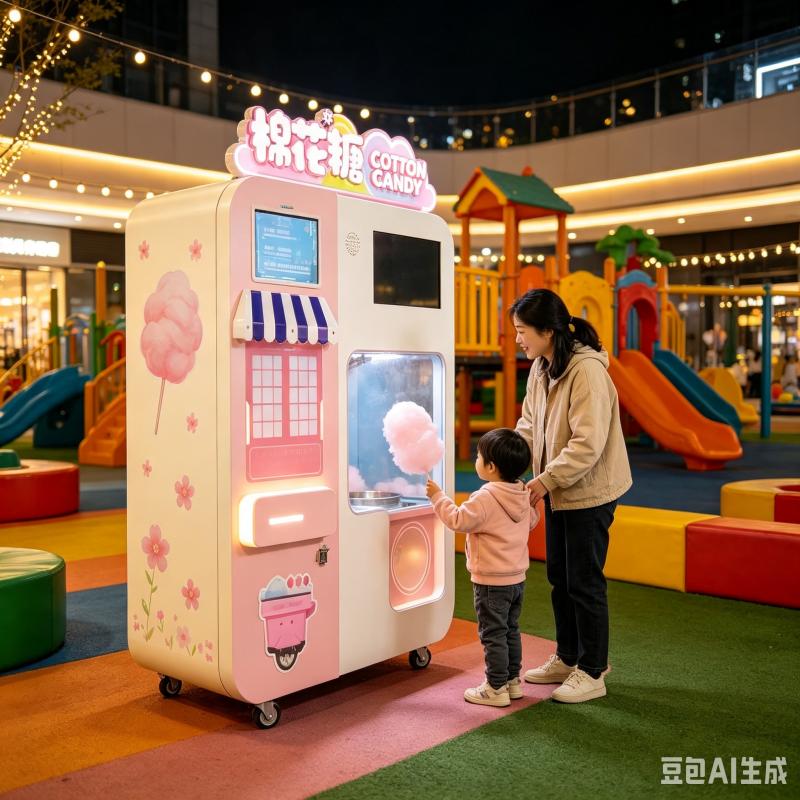 Customized Automatic Cotton Ca - Candy Floss Machine ulasan dan harga