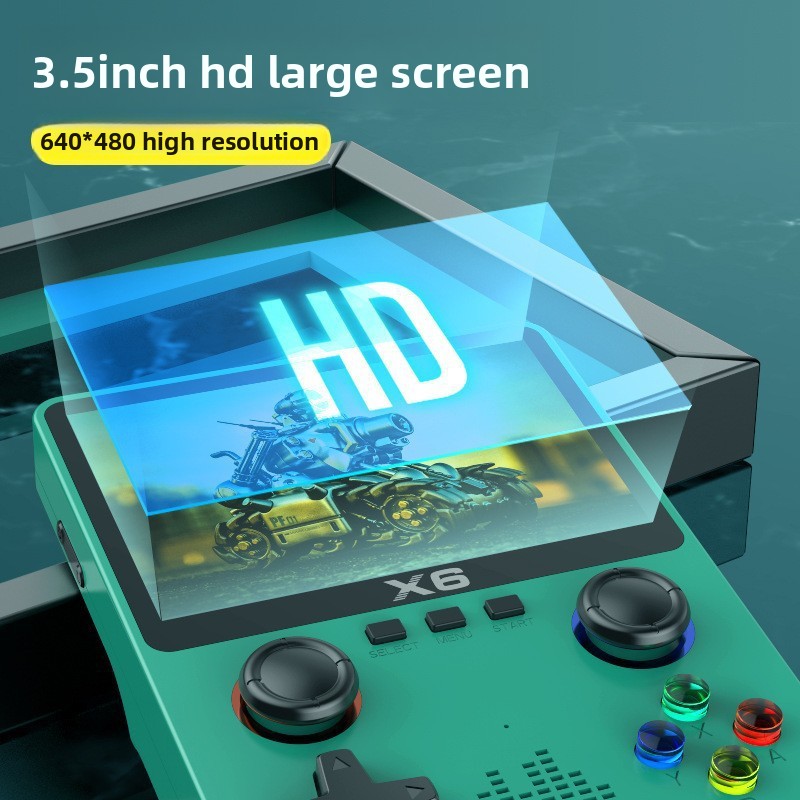 X6 game console handheld emula - Joystick Arcade Parts ulasan dan harga