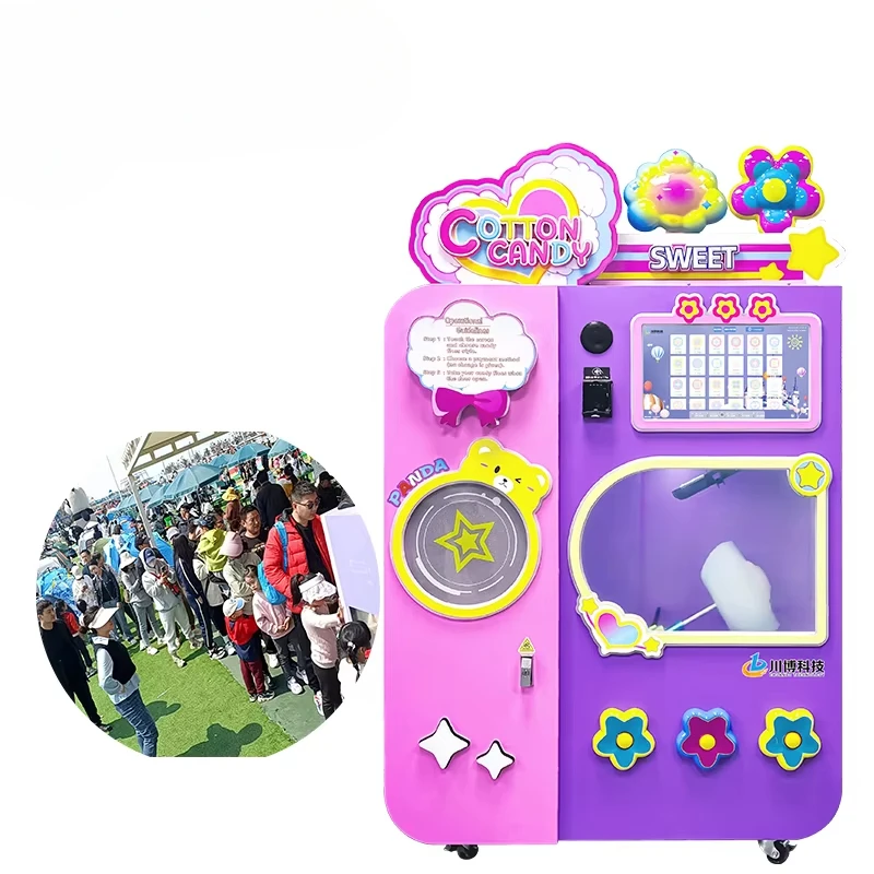 Customized Cotton Candy Vendin - Candy Vending Machine ulasan dan harga