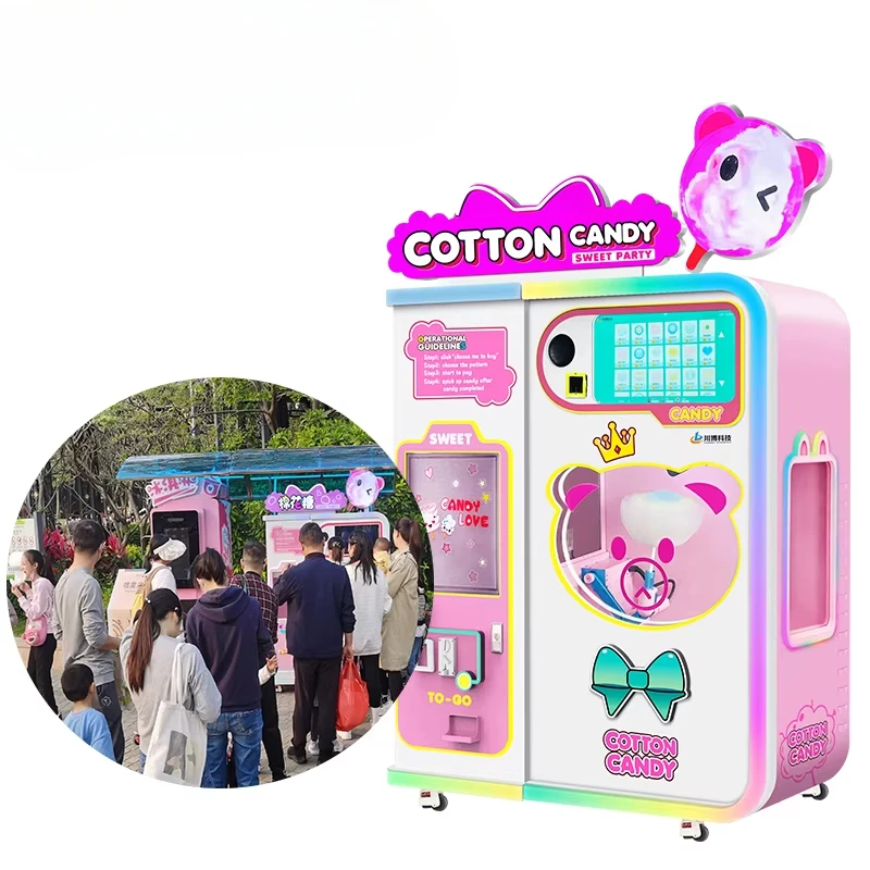 Customized Cotton Candy Vendin - Candy Vending Machine ulasan dan harga