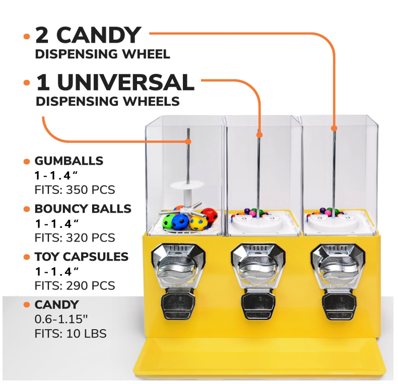 2025 Popular Deer Three-in-One - Candy Vending Machine ulasan dan harga