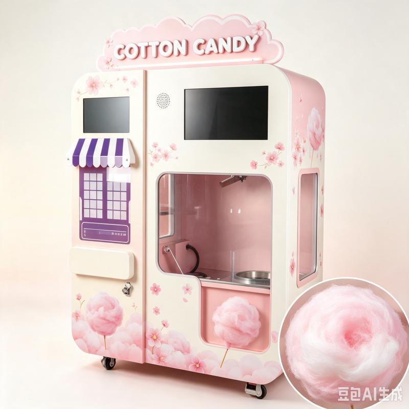 Customized Cotton Candy Vendin - Candy Floss Machine ulasan dan harga