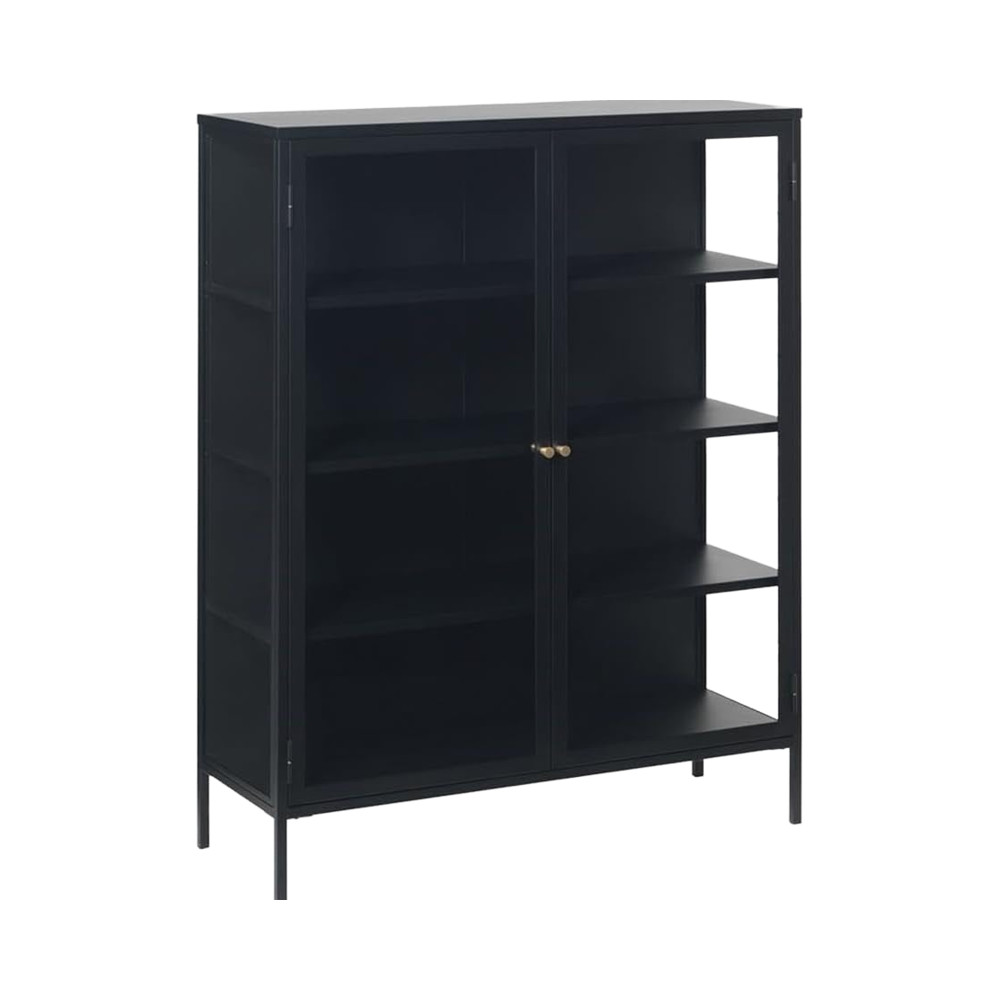 #￥forModern Living Room Furnit - Glass Cabinet Display ulasan dan harga