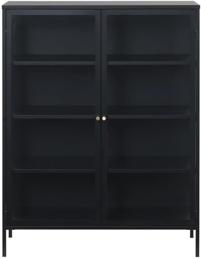 #￥forModern Living Room Furnit - Glass Cabinet Display ulasan dan harga