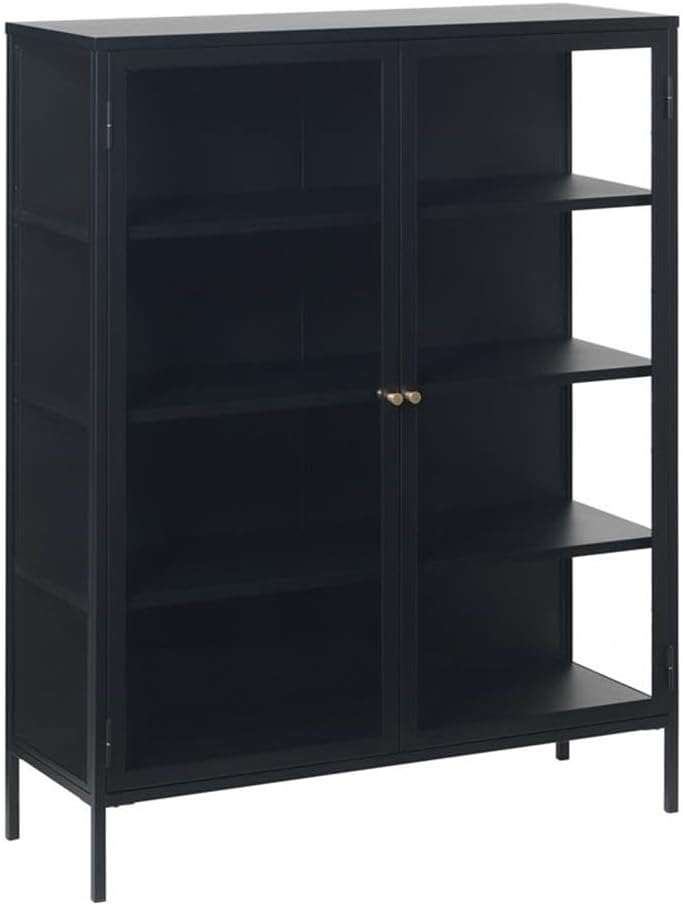 #￥forModern Living Room Furnit - Glass Cabinet Display ulasan dan harga